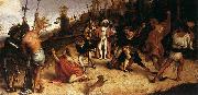 Lorenzo Lotto The Martyrdom of St Stephen painting
